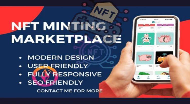 I will create nft minting, nft marketplace, smart contract crypto website